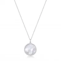 Reign Mother of Pearl Necklace