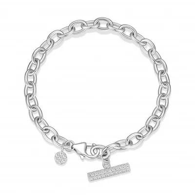 Reign Diamondlite T-Bar Link Bracelet