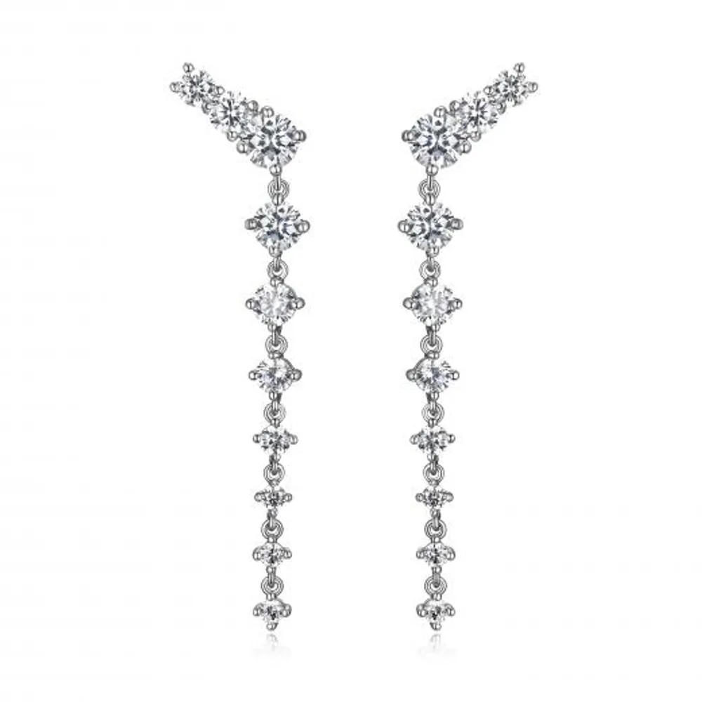 Reign Diamondlite Modern Cascade Earrings