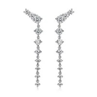 Reign Diamondlite Modern Cascade Earrings