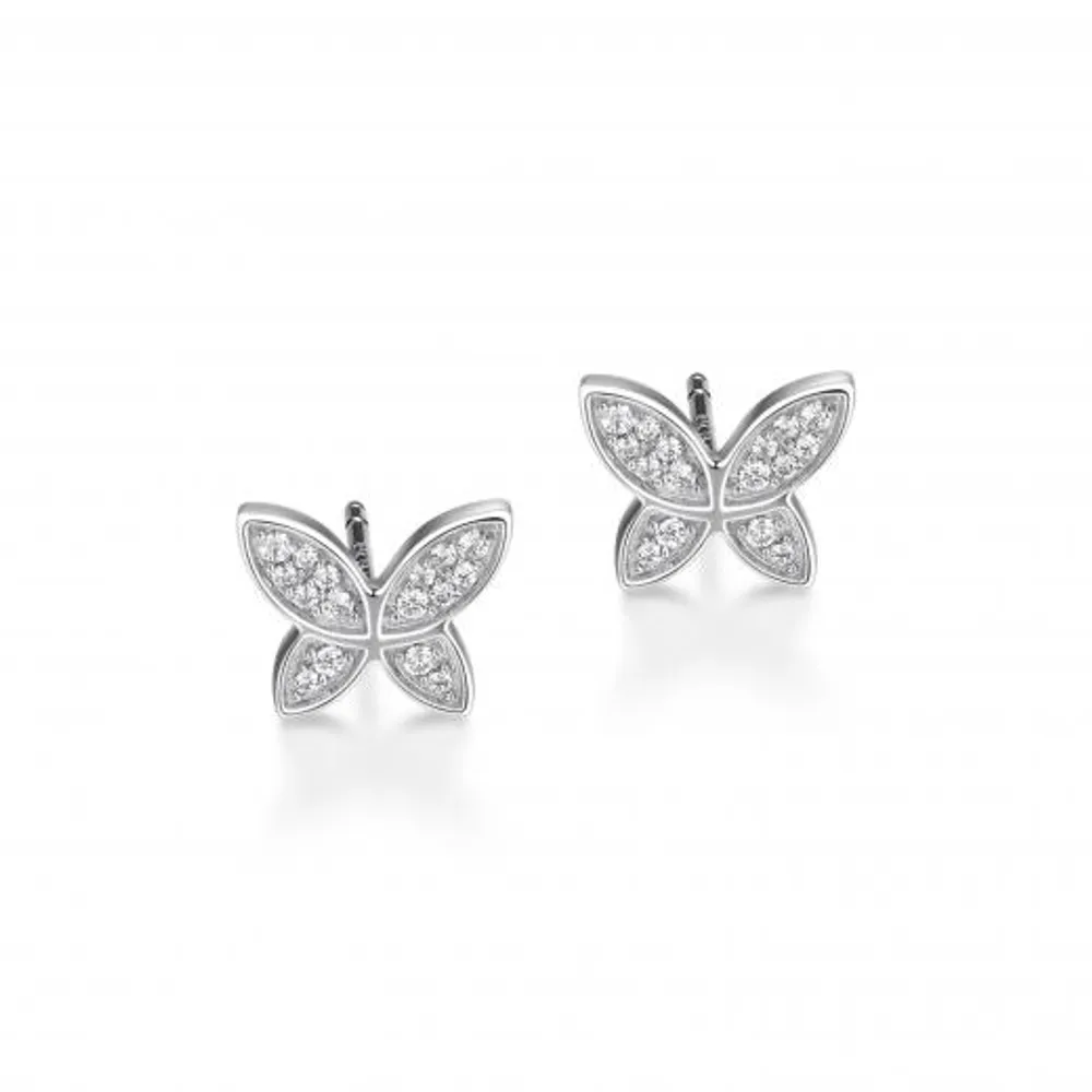 Reign Diamondlite Medium Butterfly Studs