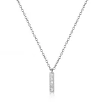 Reign Diamondlite Mini Bar Necklace