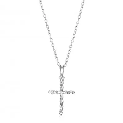 Reign Slim Cross Necklace