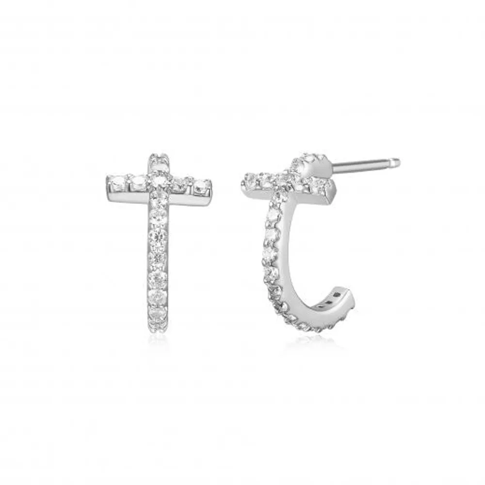 Reign Cross Earrings