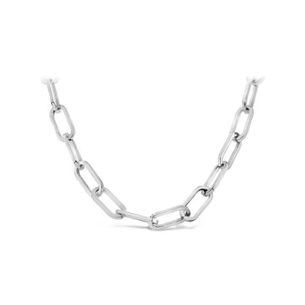 Sterling Silver 18" Bronx Chain