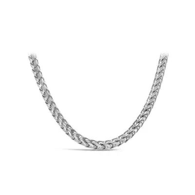Sterling Silver 20" 4.30mm Round Franco Chain
