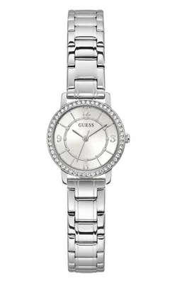Guess Women's Silver-Tone Watch