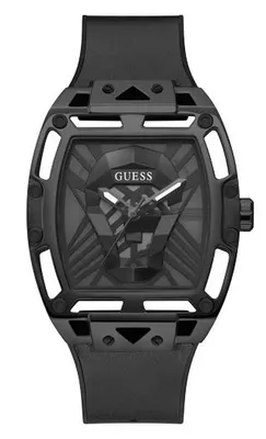 Guess Men's Black Watch