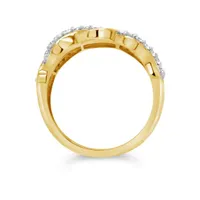 10K Yellow Gold 0.50CTW Diamond Fashion Band