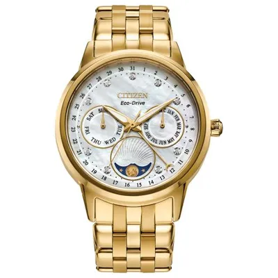 Citizen Women's Eco-Drive Calendrier Stainless Steel Watch