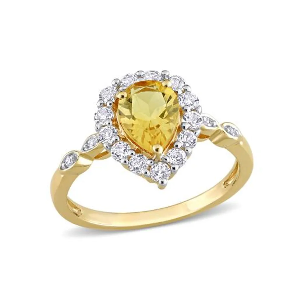 Julianna B 10K Yellow Gold 0.02 CTW Diamond