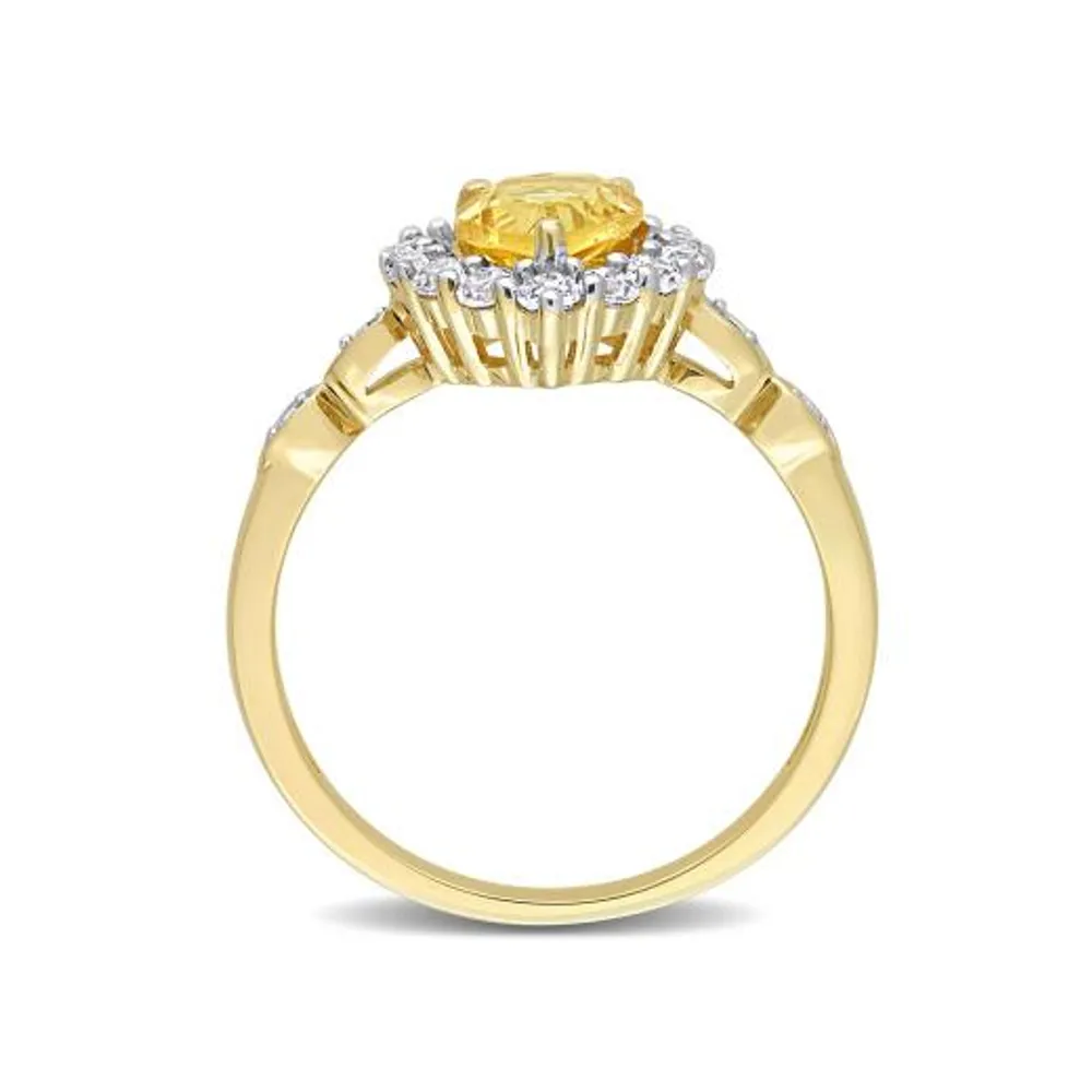 Julianna B 10K Yellow Gold 0.02 CTW Diamond