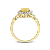 Julianna B 10K Yellow Gold 0.02 CTW Diamond