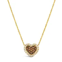 Le Vian 14K Honey Gold 0.64CTW Diamond Necklace