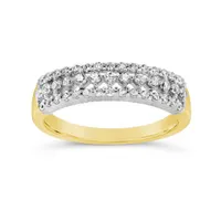 10K Yellow Gold 0.50CTW Diamond Band