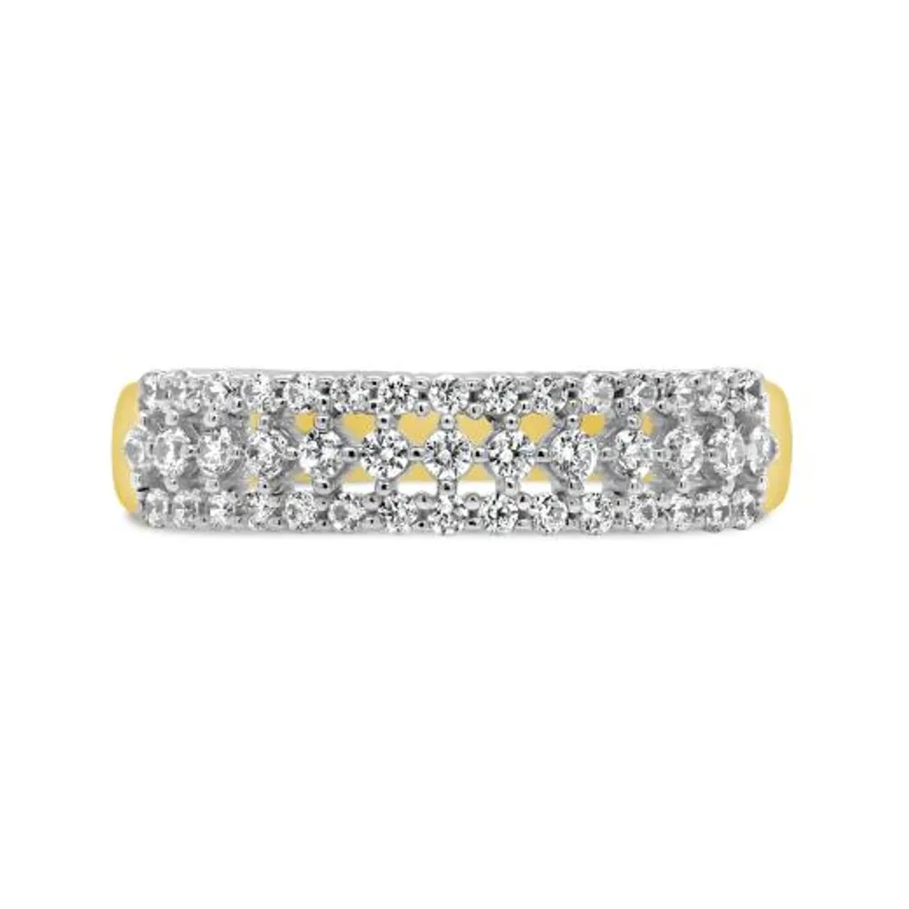 10K Yellow Gold 0.50CTW Diamond Band