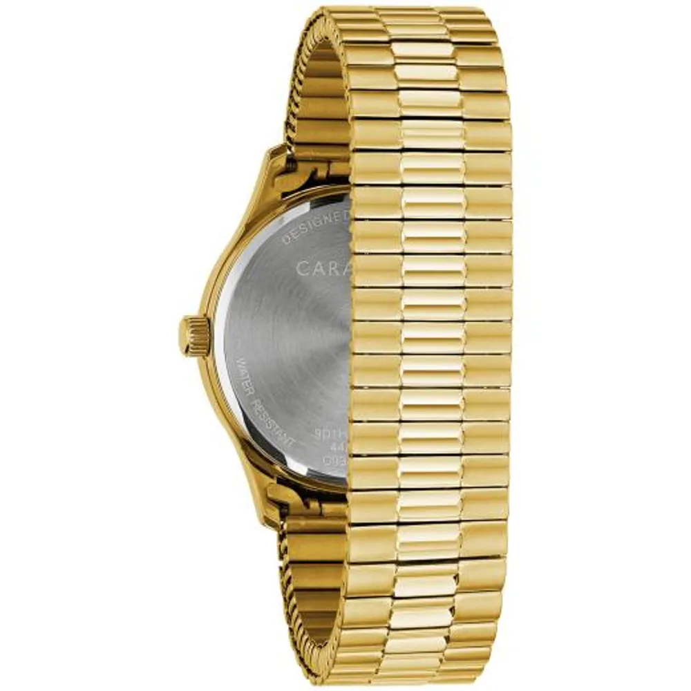 Caravelle Men's Stainless Steel Gold Watch