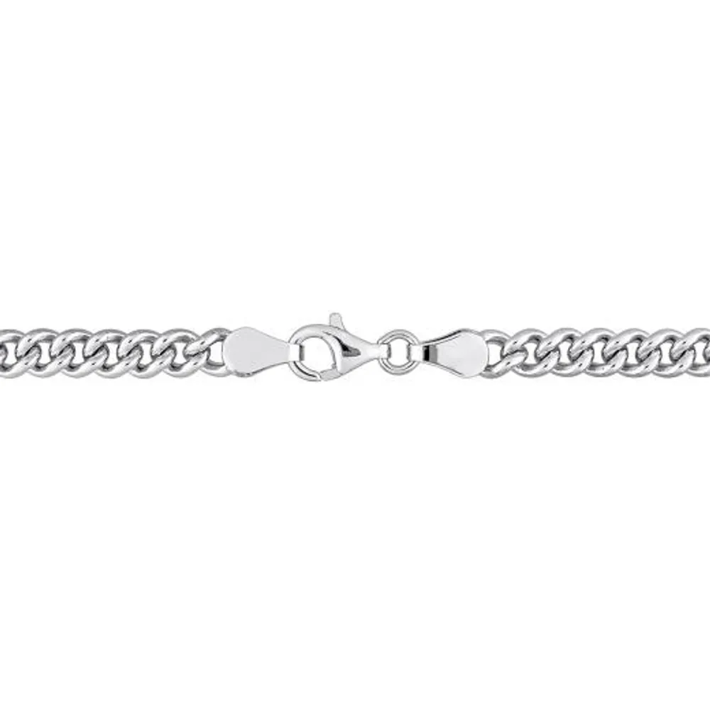 Julianna B Sterling Silver Lab Grown Pink Sapphire Bracelet