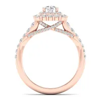 My Diamond Story 14K Rose Gold 1.25CTW Diamond Bridal Ring