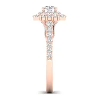 My Diamond Story 14K Rose Gold 1.25CTW Diamond Bridal Ring