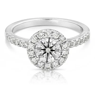 New Brilliance Lab Grown 2.13CTW Diamond Ring in 14K White Gold