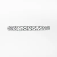 Chemistry by New Brilliance 14K White Gold Lab Grown 0.33CTW Diamond Band