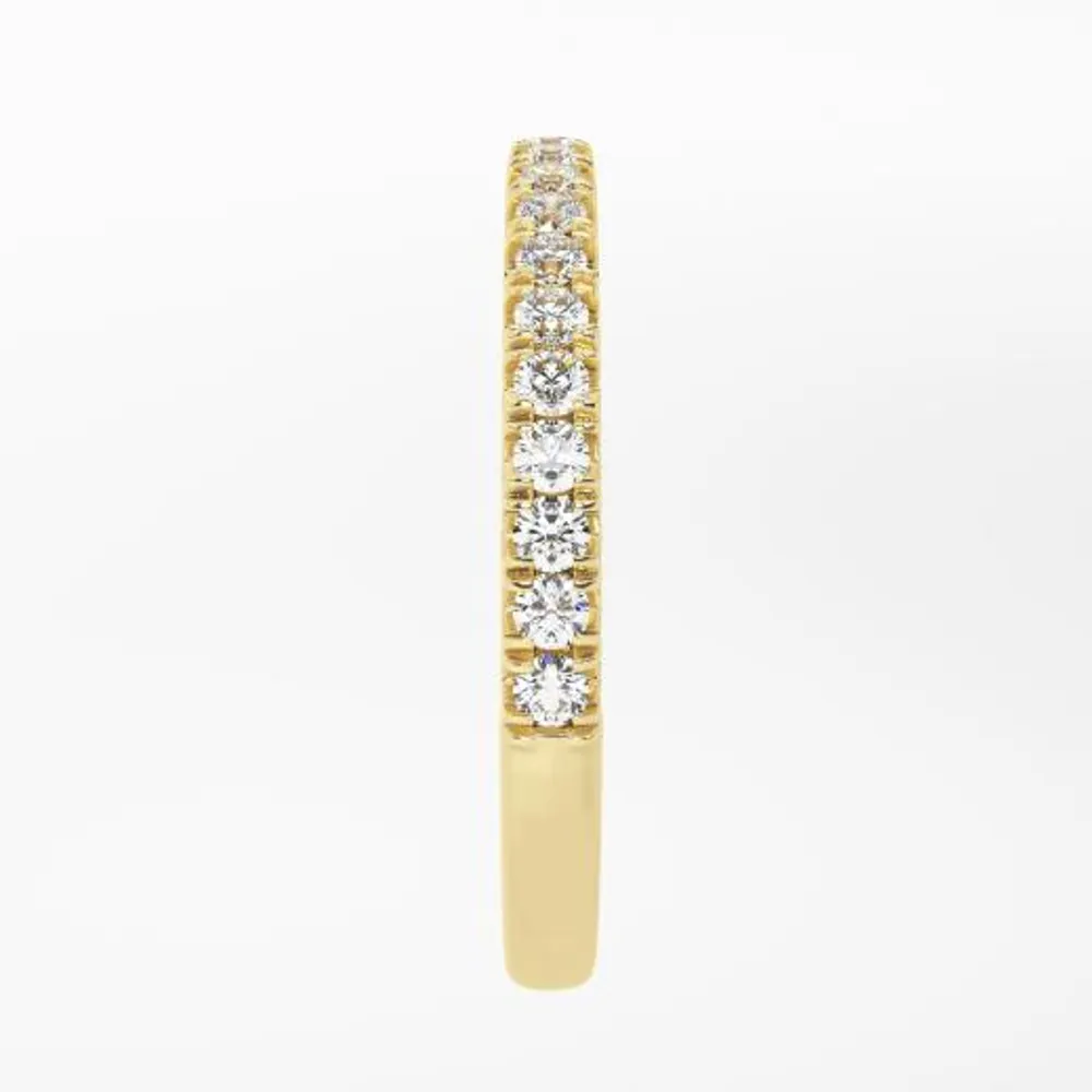 New Brilliance Lab Grown 0.33CTW Diamond Band in 14K Yellow Gold