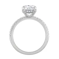 New Brilliance 14K White Gold Lab Grown 1.28CTW Diamond Bridal Ring