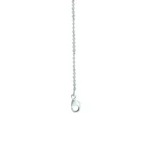 14K White Gold 7.01CTW Tennis Diamond Necklace