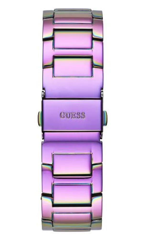 Guess Women's Iridescent Stainless Steel Watch