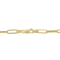 Julianna B Sterling Silver Yellow Plated Created Gemstone Bracelet
