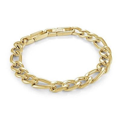 Stainless Steel Figaro Link Bracelet