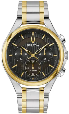 Bulova Men's Curv Dress Chronograph Watch