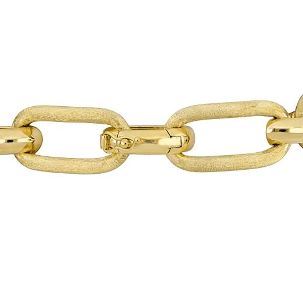 Julianna B 14K Yellow Gold 8" Large Link Bracelet