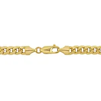 Julianna B 10K Yellow Gold 9" 6.15mm Miami Cuban Link Bracelet