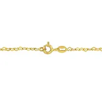 Julianna B 14K Yellow Gold 16" Heart Link Chain