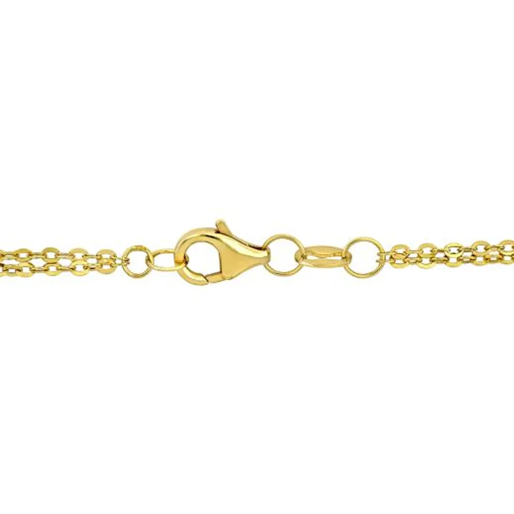 Julianna B 14K Yellow Gold 16" Paperclip Link Necklace