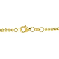 Julianna B 14K Yellow Gold 16" Paperclip Link Necklace