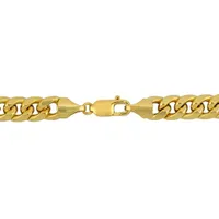 Julianna B 10K Yellow Gold 24" 9.25mm Miami Cuban Link Chain