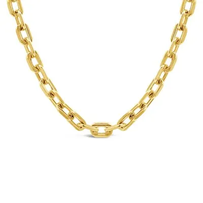 10K Yellow Gold 4.60mm 22" Square Diamond Cut Forzata Pave Chain