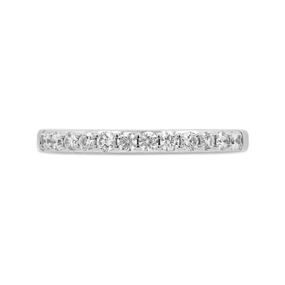 Glacier Fire 14K White Gold 0.33CTW Canadian Diamond Anniversary Band