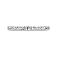 Glacier Fire 14K White Gold 0.33CTW Canadian Diamond Anniversary Band