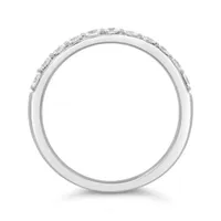 Glacier Fire 14K White Gold 0.50CTW Canadian Diamond Anniversary Band