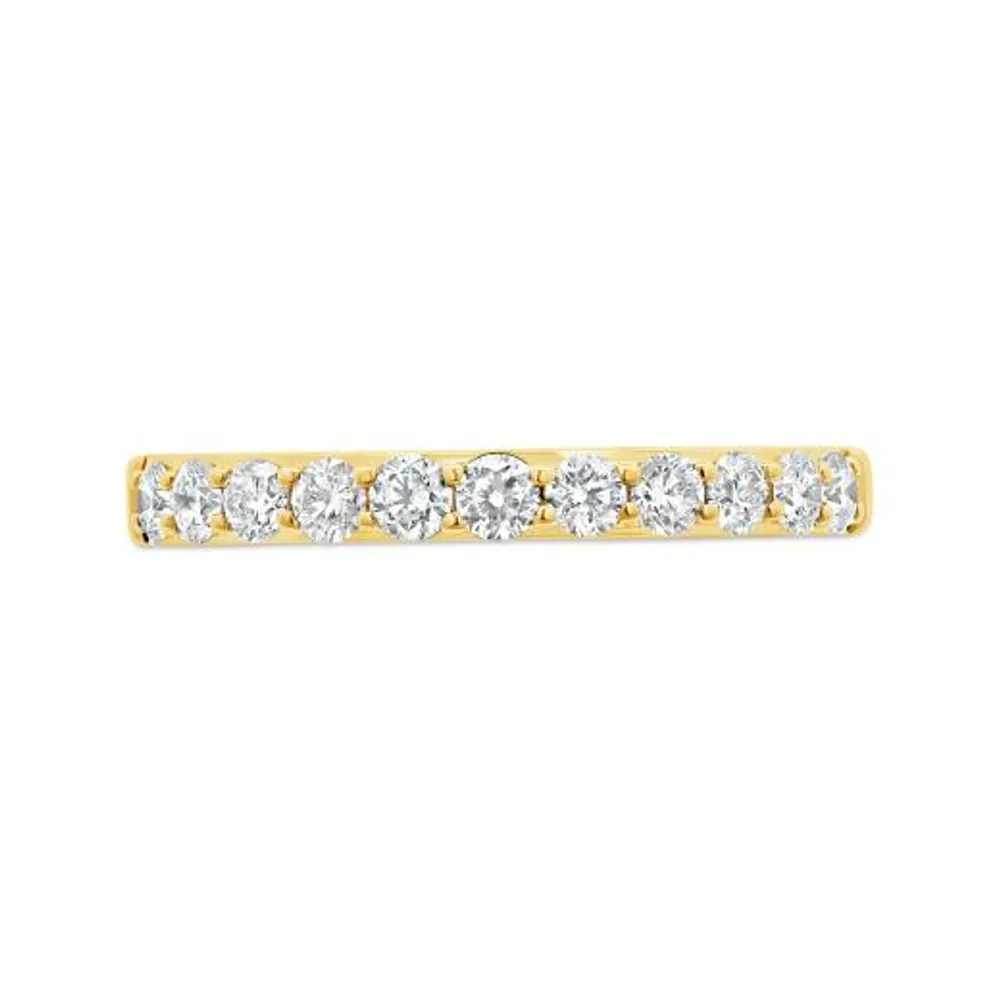 Glacier Fire 14K Yellow Gold 0.50CTW Canadian Diamond Anniversary Band