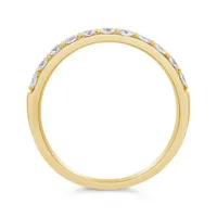 Glacier Fire 14K Yellow Gold 0.50CTW Canadian Diamond Anniversary Band