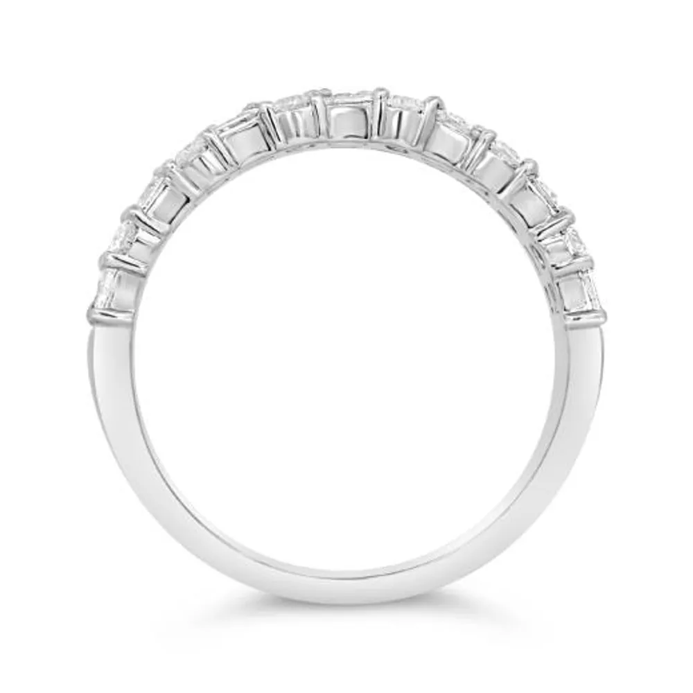 10K White Gold 1.00CTW Diamond Band