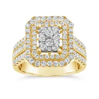 10K Yellow Gold 1.50CTW Diamond Fashion Ring