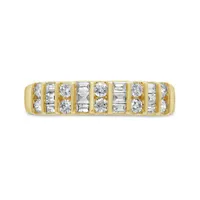 10K Yellow Gold 0.50CTW Diamond Band