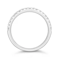 Jenny Packham 18K White Gold Lab Grown 0.33CTW Diamond Band