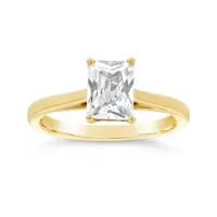 Jenny Packham 18K Yellow Gold Lab Grown 1.50CT Diamond Solitaire Ring